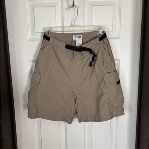 REI Women's Tan Cargo Shorts with Belt